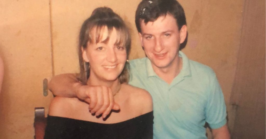 Georgia's parents when they were younger.
